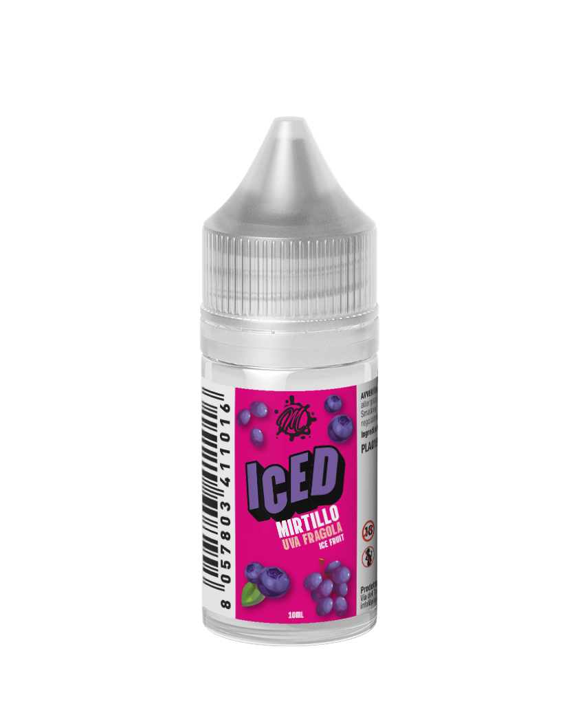 ICED - Mirtillo Uva Fragola 10ml