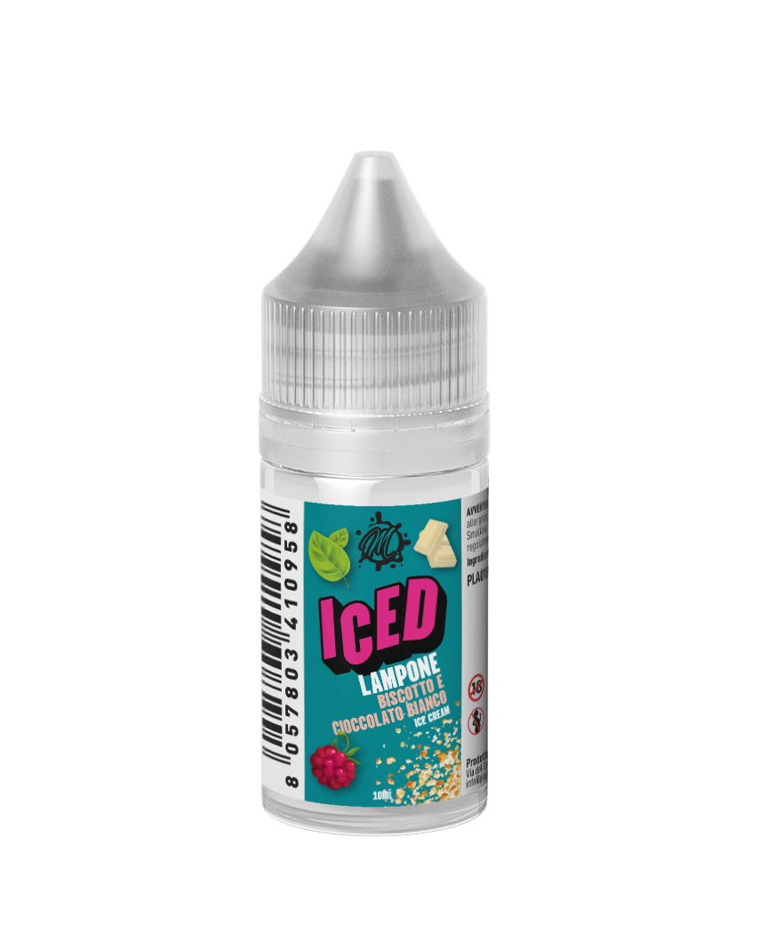 ICED - Lampone Biscotto Cioccolato Bianco 10ml