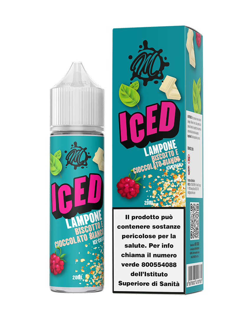 ICED - Lampone Biscotto Cioccolato Bianco